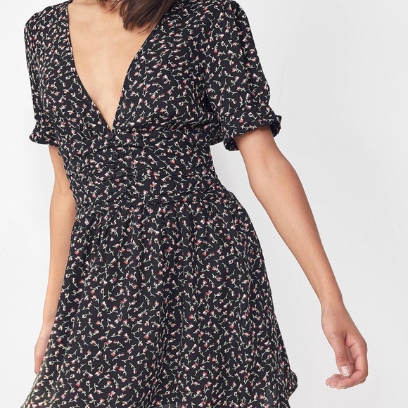 Urban Outfitters // Emmy’ Ruched Floral Dress